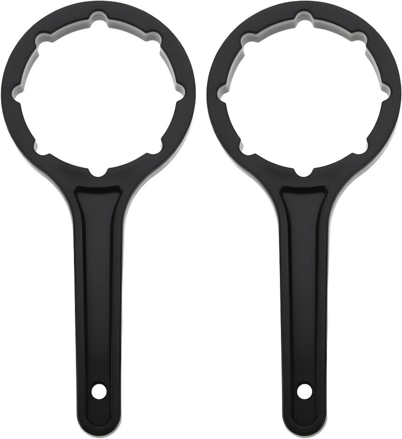 Briny River 2Pcs 73mm Plastic Cap Wrench Openers Suitable for 20-30L Oil Drums and Water Buckets - Image 1